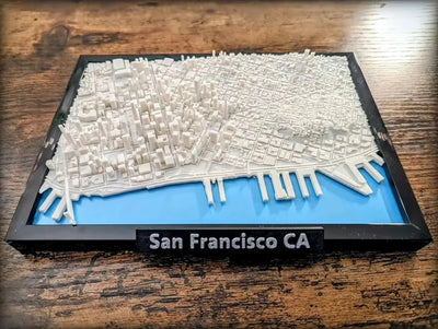 San Francisco San Francisco City Model, Street View, Skyline, Architectural Decoration - A store full of imaginative ideas 