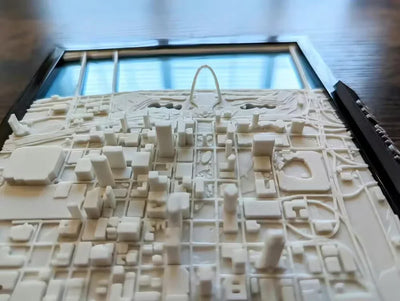 A model of the city of St. Louis in Missouri, USA - A store full of imaginative ideas 