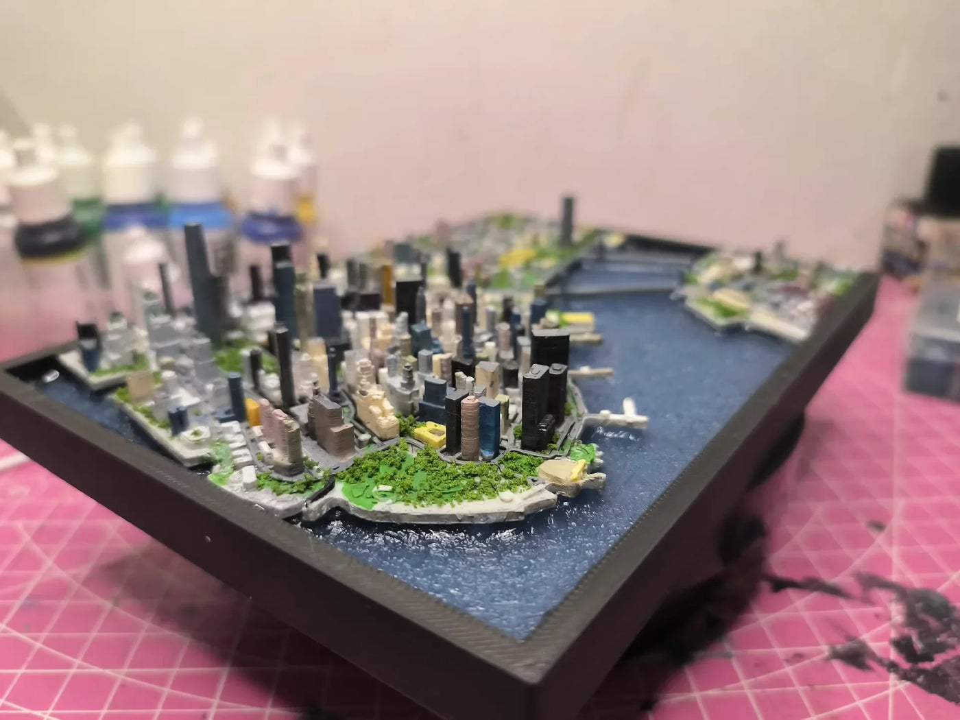 A model of New York City's skyline - A store full of imaginative ideas 