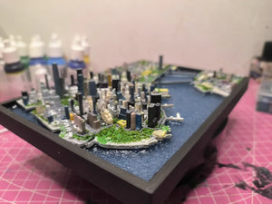 A model of New York City's skyline - A store full of imaginative ideas 