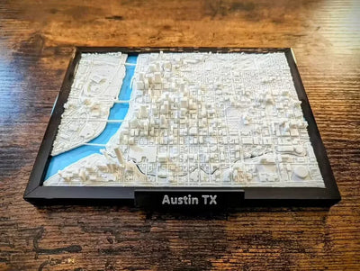 A model of the city of Austin, USA - A store full of imaginative ideas 