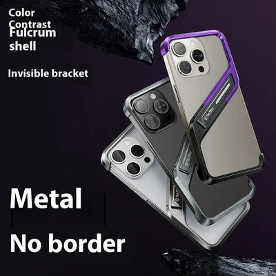 iPhone Apple mobile phone case, frameless metal