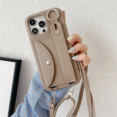 Card bag mobile phone case, iPhone mobile phone case